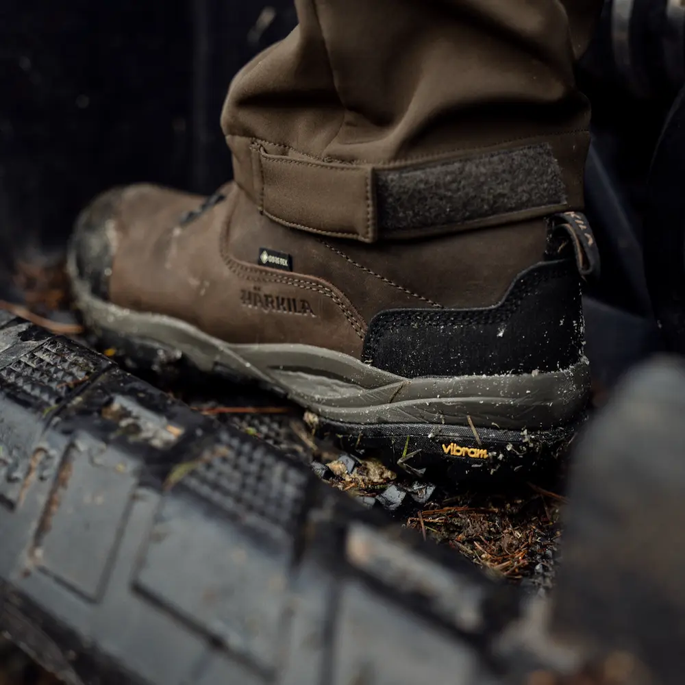 Wodoodporność membrany GORE-TEX® i wytrzymała skóra nubukowa